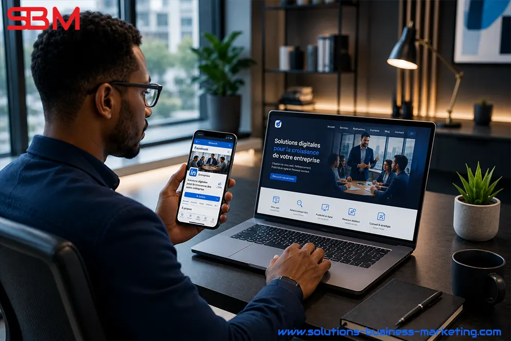 Entreprise et sa présence sur les réseaux sociaux