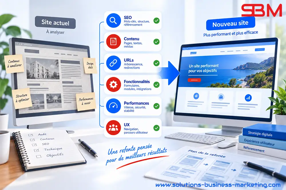 Éléments à vérifier avant une refonte de site internet Éléments à vérifier avant une refonte de site internet